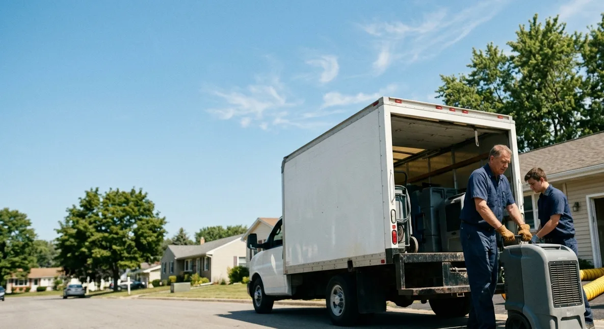 Water Damage Cleanup in Bridgeview, IL near me